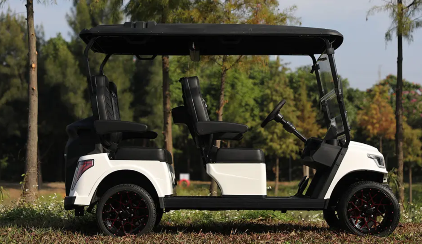 Compact Golf Cart with Short Wheelbase